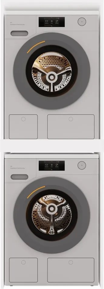 Stojan na práčku a sušičku POLA biely