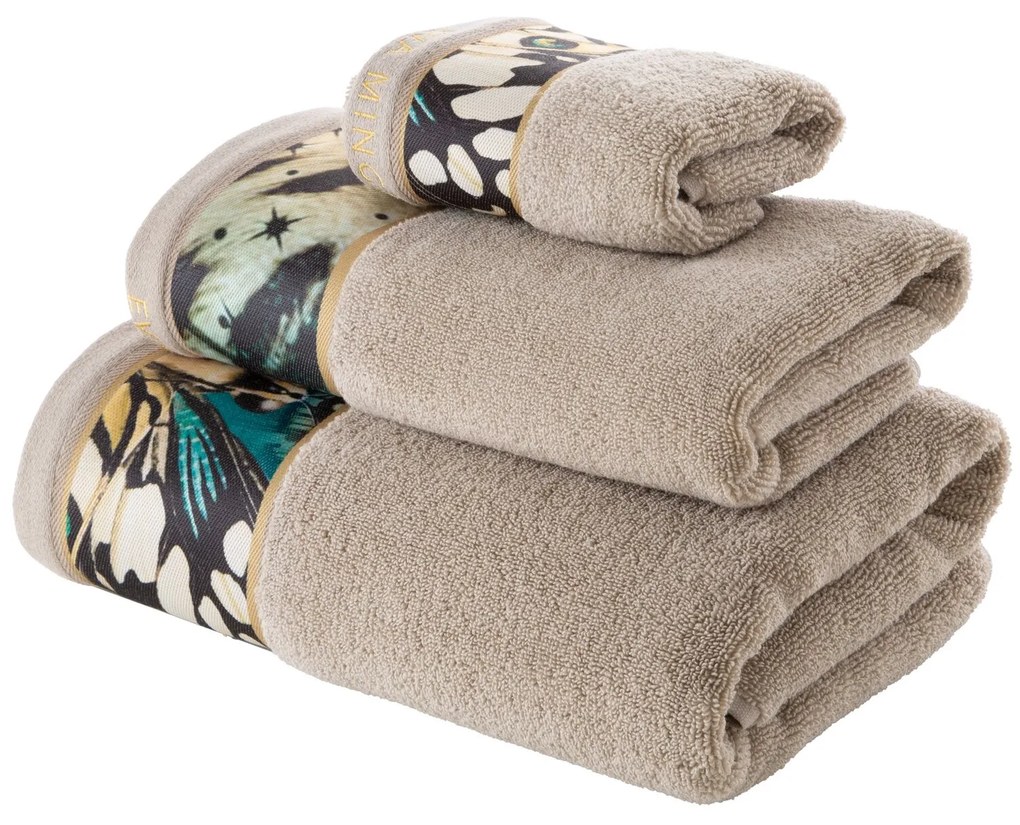 FROTÉ UTERÁK EVA MINGE15 70X140 CM BÉŽOVÁ