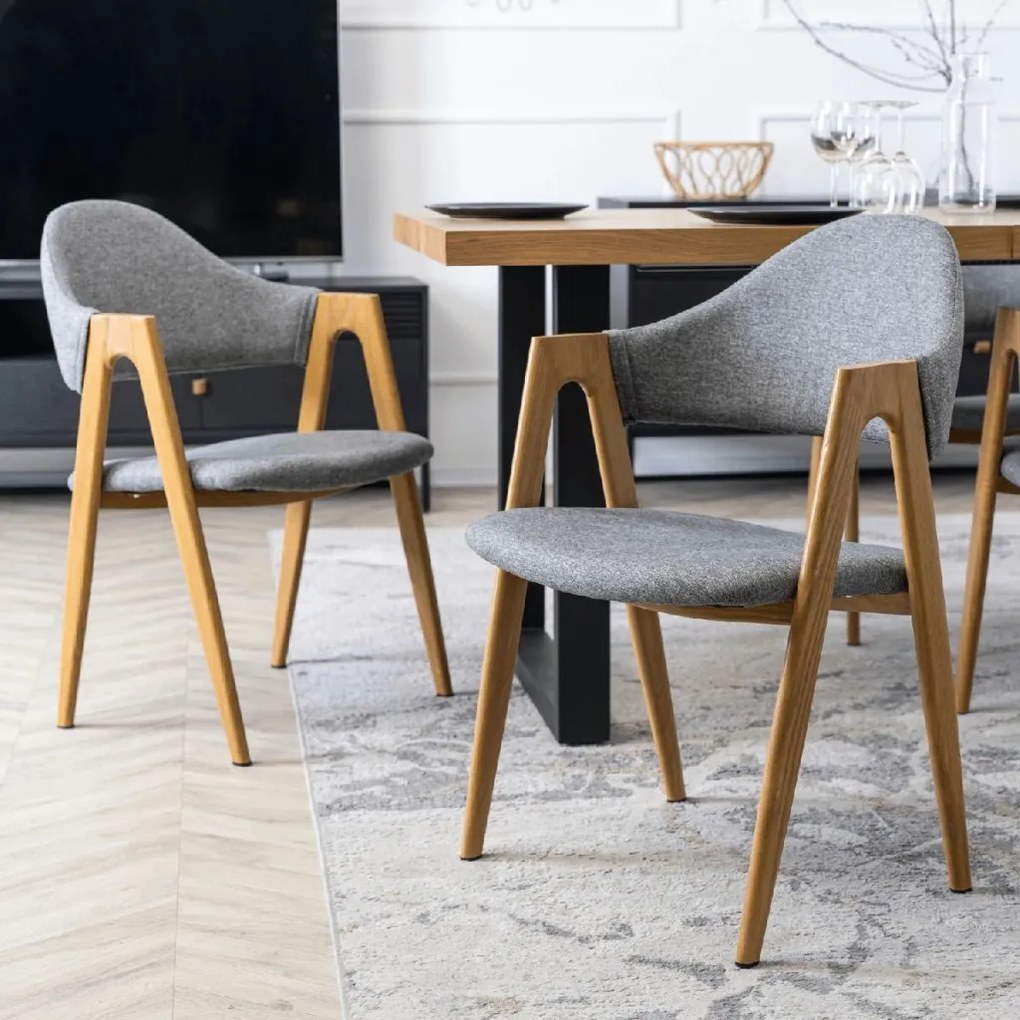 PROXIMA.store - Čalúnená jedálenska stolička RUIZ FARBA: béžová