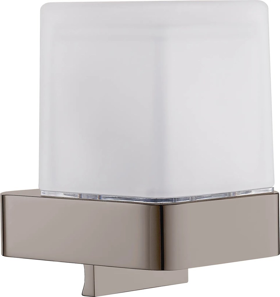 Slezák - RAV Dávkovač tekutého mydla sklenený NIL - NLA0304MGL, Metal Grey lesk