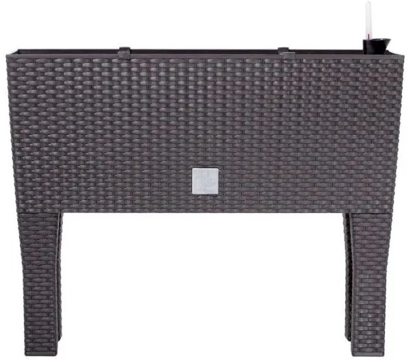 Truhlík RATAN CASE HIGH tmavohnedý