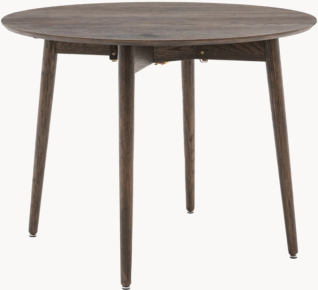 Okrúhly skladací jedálenský stôl Hatfield, Ø 100 cm