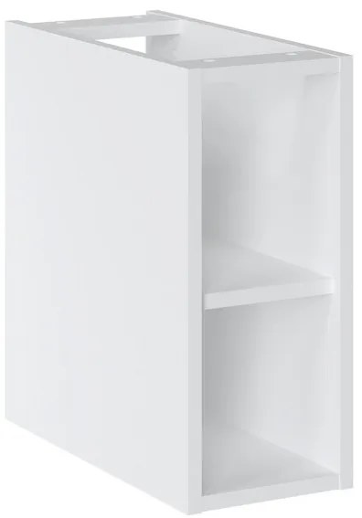 Závěsná skříňka pod umyvadlo Iconic s deskou 140 cm bílá/růžová