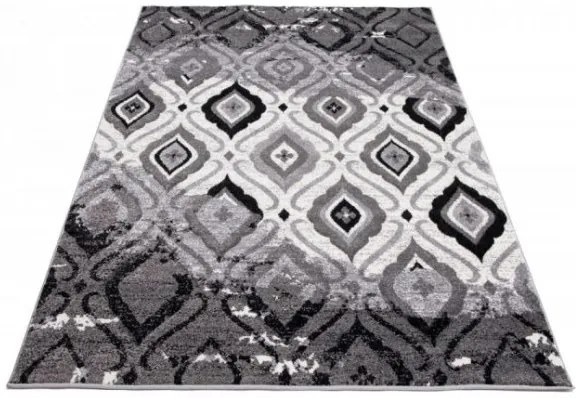 Koberec Sumatra H109B Geometric svetlo sivý