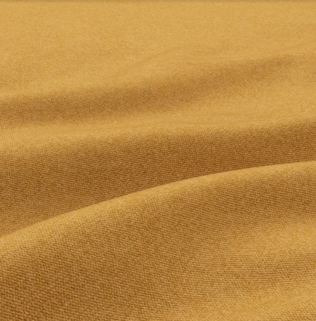 Dvojmiestna pohovka BLANK Elegant rozkladacia, žltá