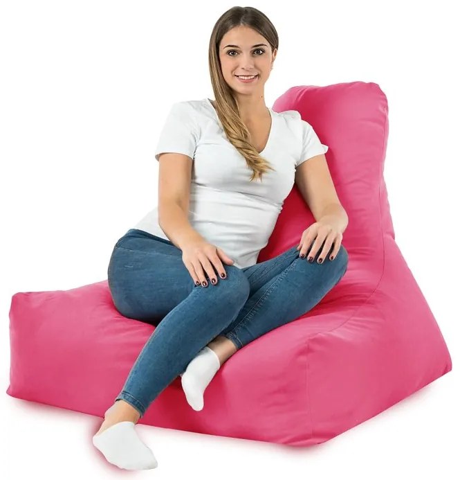 Sedací vak Bali Plyš Farba: Ružový