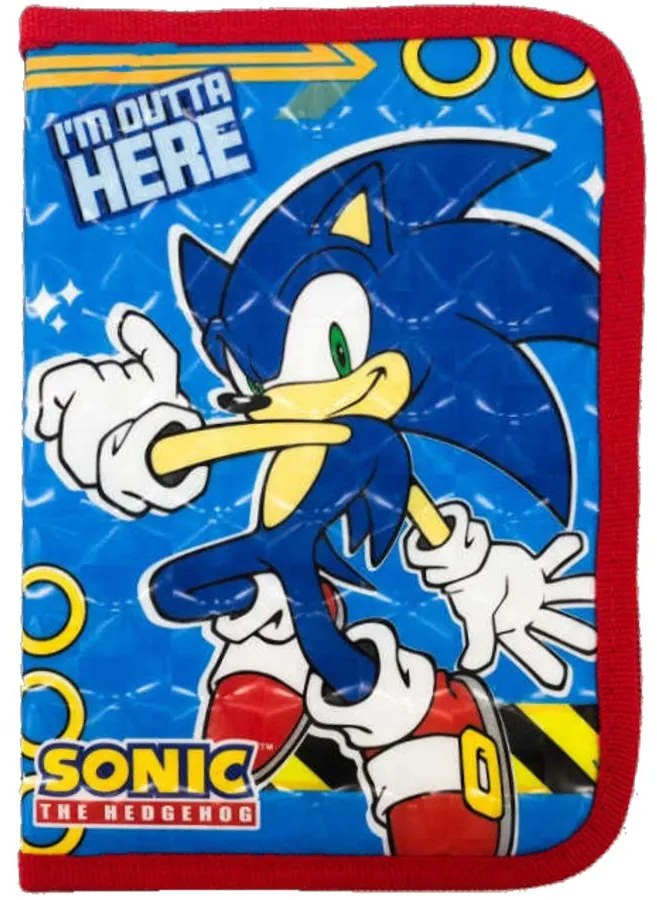 Školský peračník Ježko Sonic - nevybavený, ale štýlový