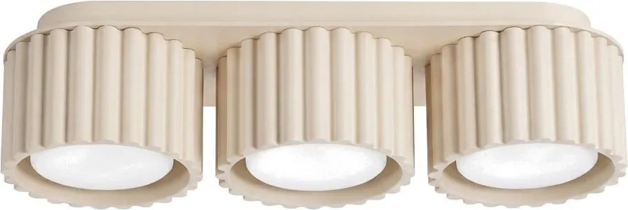 Sollux SL.2630 - Bodové svietidlo AURA 3xGX53/10W/230V krémové