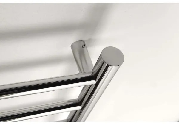 Sapho - Elektrický sušiak na uteráky REDONDO 130W/230V 63x116 cm lesklý chróm