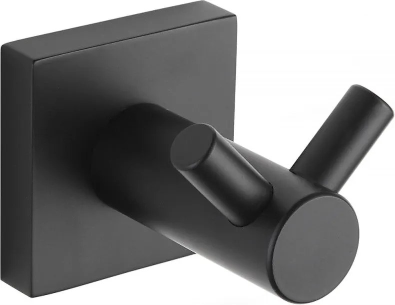 Mexen dvojitý háčik na uteráky, čierna - 7081835-70