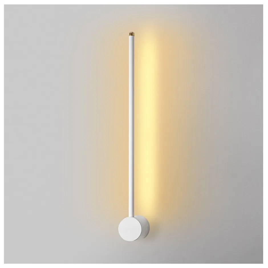 Biele LED nástenné svietidlo ø 7 cm Sword – Opviq lights