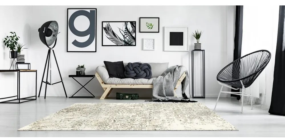 Biely koberec 80x150 cm Lush – FD