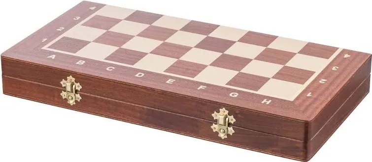 ČistéDrevo Drevené šachy 41 x 41 cm