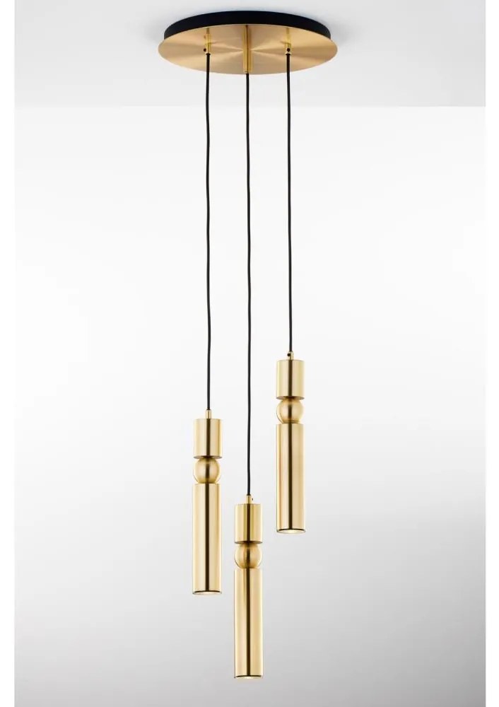 Jupiter 2019 - Luster na lanku ALAS 3xGU10/10W/230V zlatá