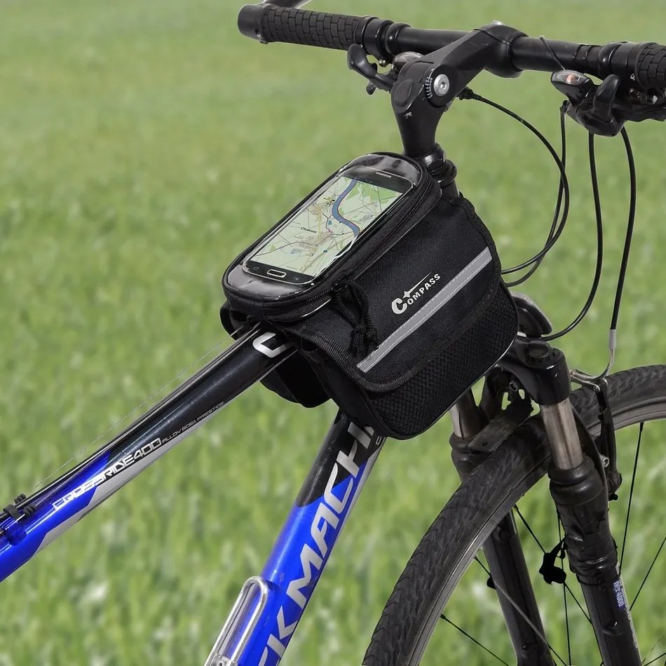 Compass Bike Cyklotaška nad rám oboustranná + PHONE 12029