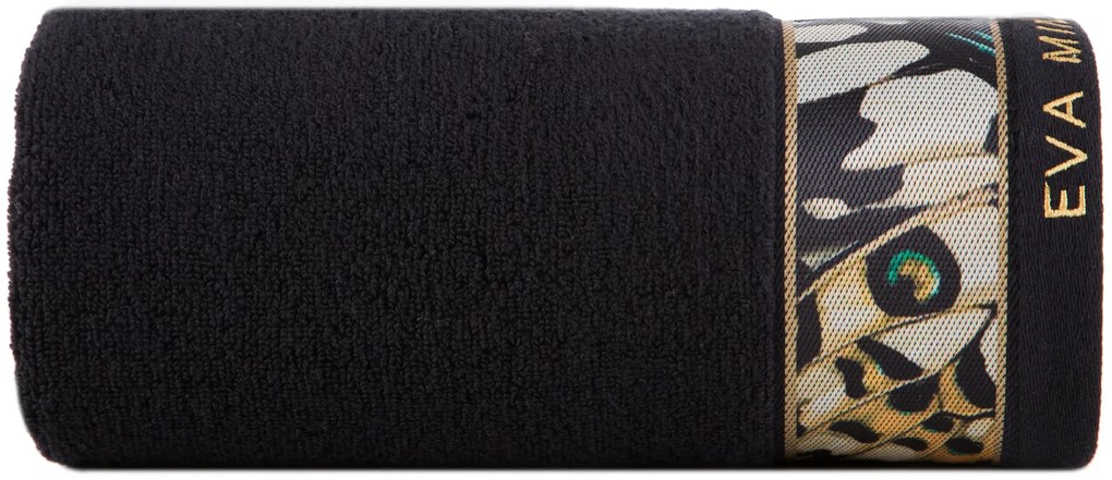 FROTÉ UTERÁK EVA MINGE15 30X50 CM ČIERNA