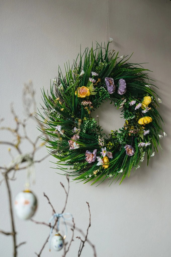 Bella Rose Jarný veniec Bella Rose no. 1 – 55 cm