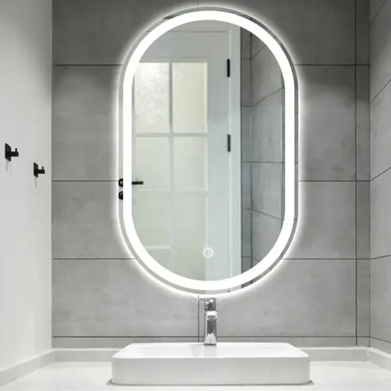 Tutumi Tutumi, LED oválne zrkadlo 80x60cm P10408 DDJ, HOM-02835
