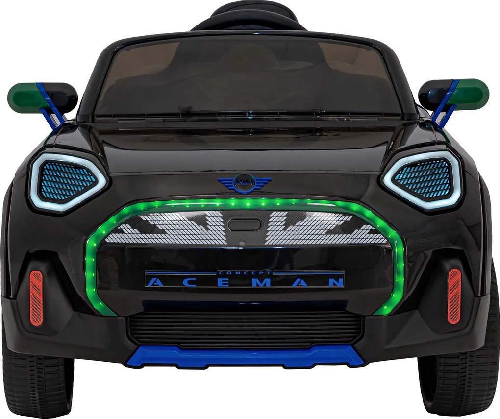 Ramiz Mini Concept Aceman Čierne vozidlo