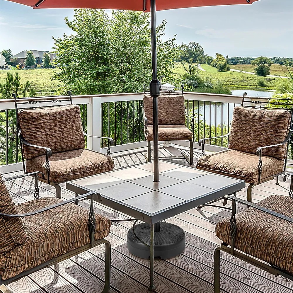 Kruhový podstavec na slnečník