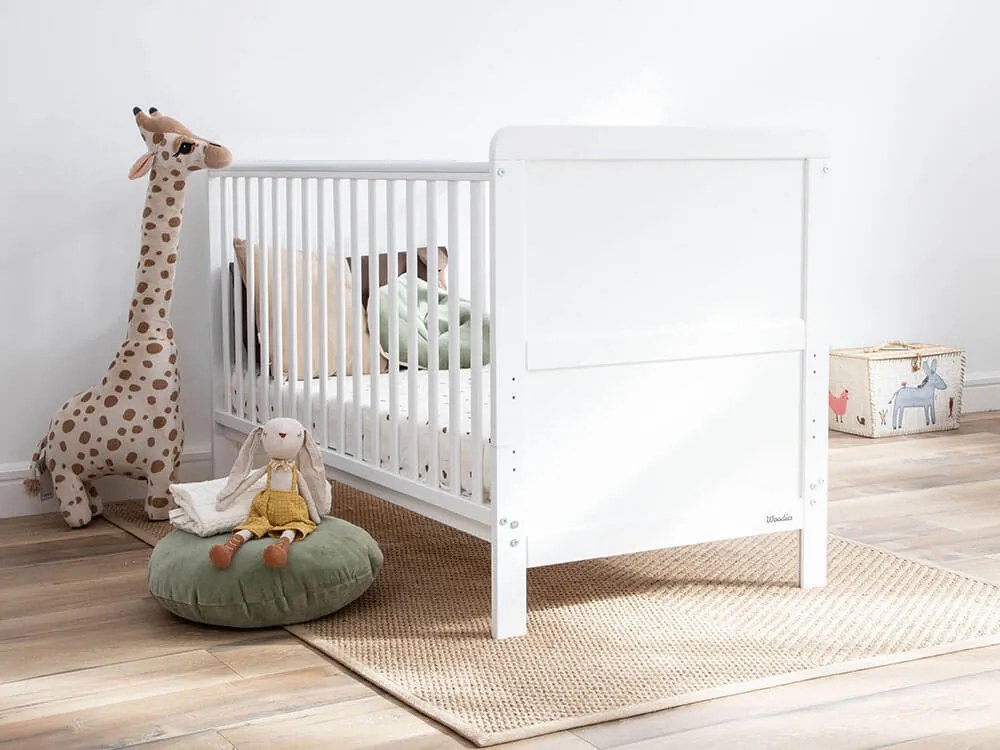 WO Detská postieľka 2v1 Classic Cot Bed 140x70 Variant úložný box: Bez úložného boxu
