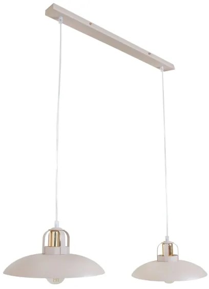 Brilagi - LED Luster na lanku FLAMENGO 2xE27/60W/230V béžová