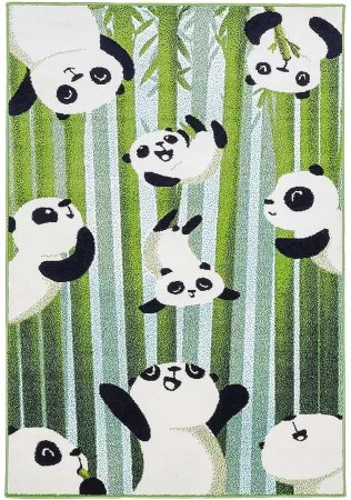 Koberce Breno Kusový koberec PLAY 87/AVA, zelená, viacfarebná,120 x 170 cm