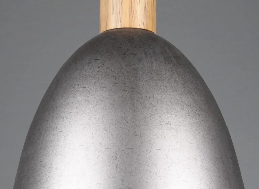 Luster Jagger 25 cm, starožitný nikel