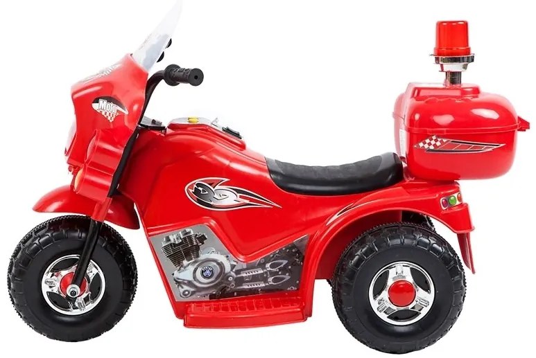 LEAN TOYS Elektrická motorka LL999 Červená - 2023