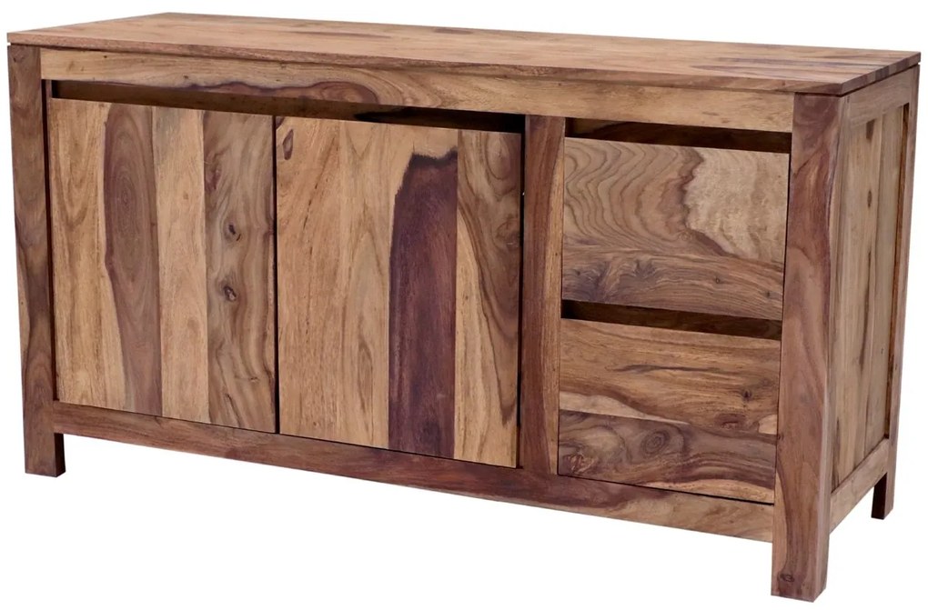 furniture-nabytek.cz - Drevená skrinka pod umývadlo masív 130x70x45