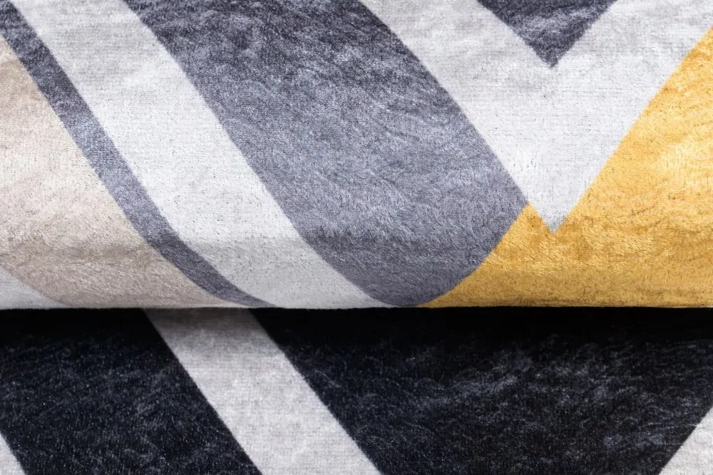 Výrazný trendový koberec s geometrickým vzorom Šírka: 80 cm | Dĺžka: 150 cm