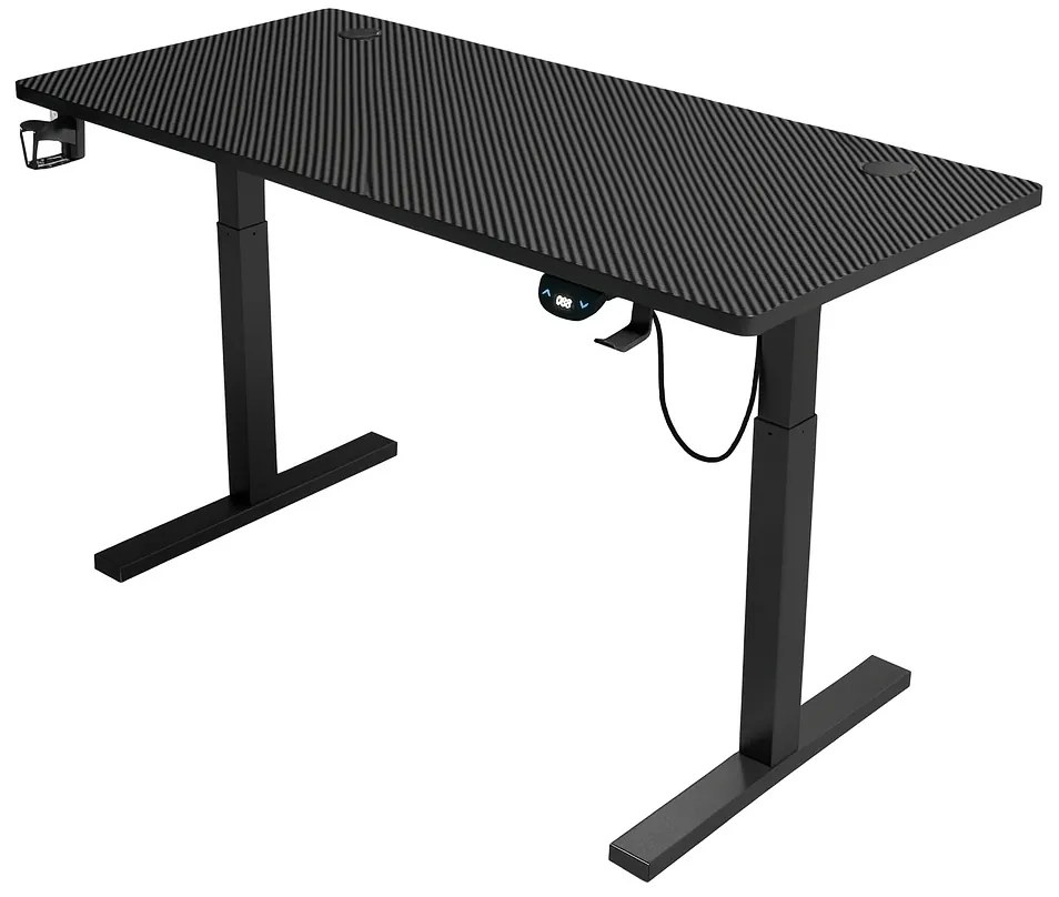 Herný stôl BR04 čierny 120 cm