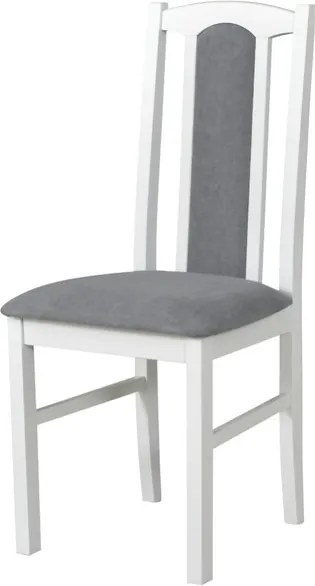 Sconto Jedálenská stolička BOLS 7 sivá/biela