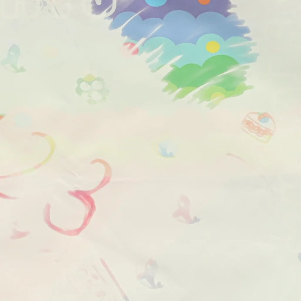 KIK Magická vodná maľovacia podložka 120×90 cm pre deti – sada s vodovými fixkami, motív Lúka