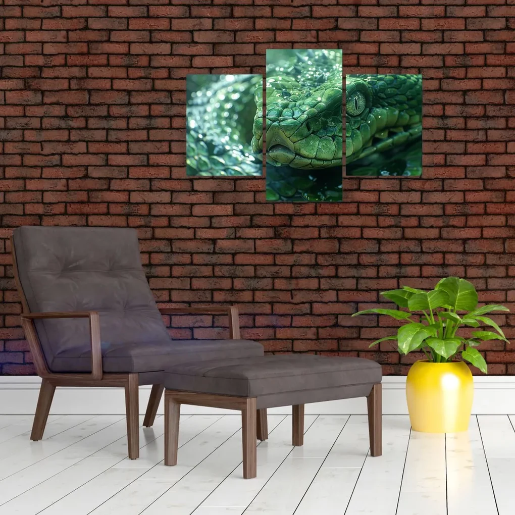 Obraz - Portrét hada (90x60 cm)