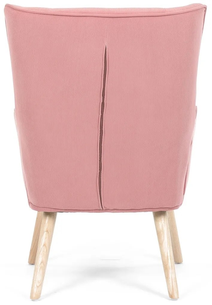 Kreslo s ušami PINK2, ružová