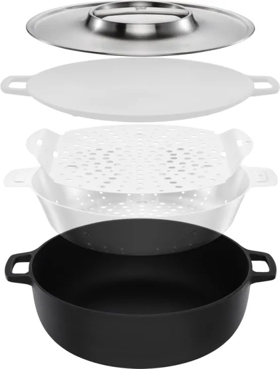 Grilovací liatinový hrniec Norden Chef