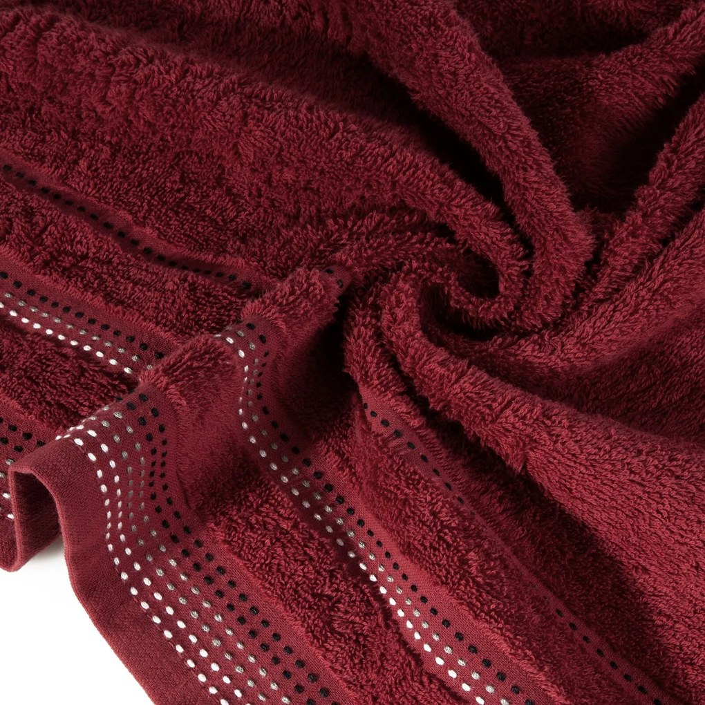 FROTÉ UTERÁK POLA20 70X140 CM BORDOVÁ