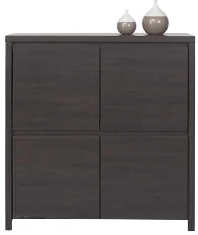 Skrinka BRW Kaspian KOM4D (Wenge). Akcia -30%. Vlastná spoľahlivá doprava až k Vám domov. 735073
