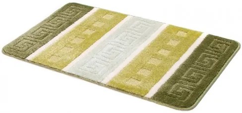 Sada kúpeľňových koberčekov MULTI C5016 zelený, grécky