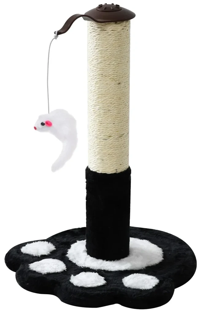 Mačacie škrabadlo SIMP 43 cm čierne