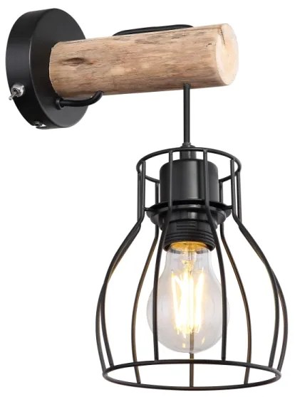 Globo 15326NW - Nástenné svietidlo MINA 1xE27/40W/230V