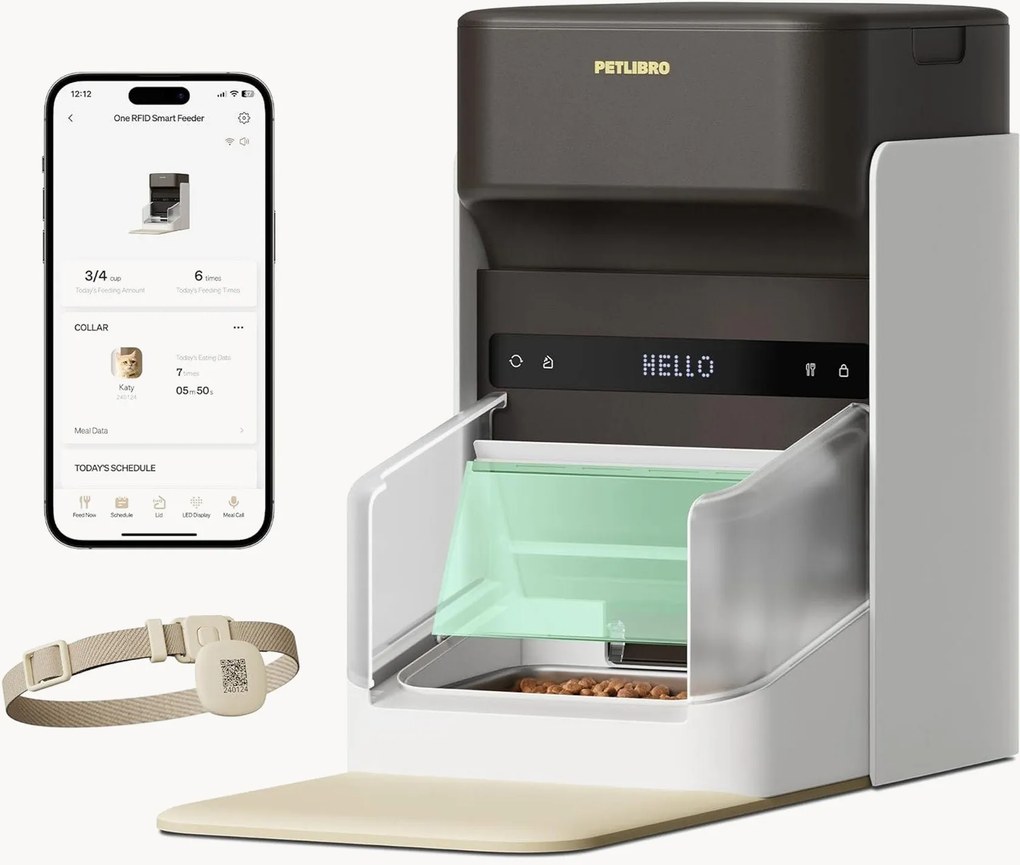 Automatický dávkovač krmiva pre mačky ONE RFID