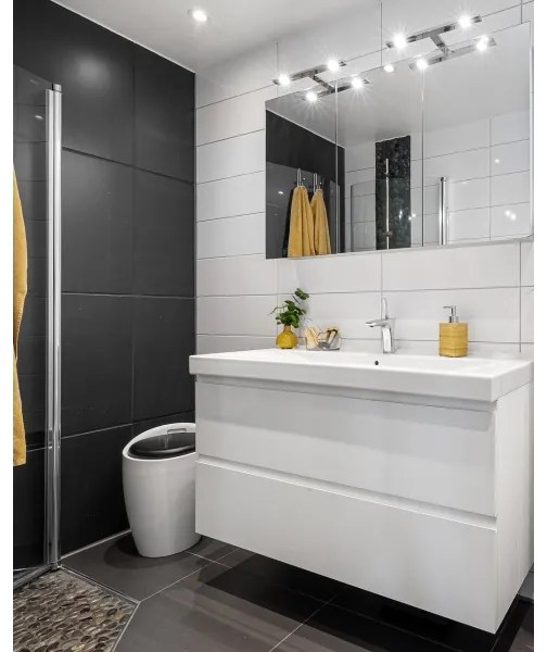 LED Kúpeľňové osvetlenie zrkadla LED/5W/230V 4000K 30 cm IP44 chróm