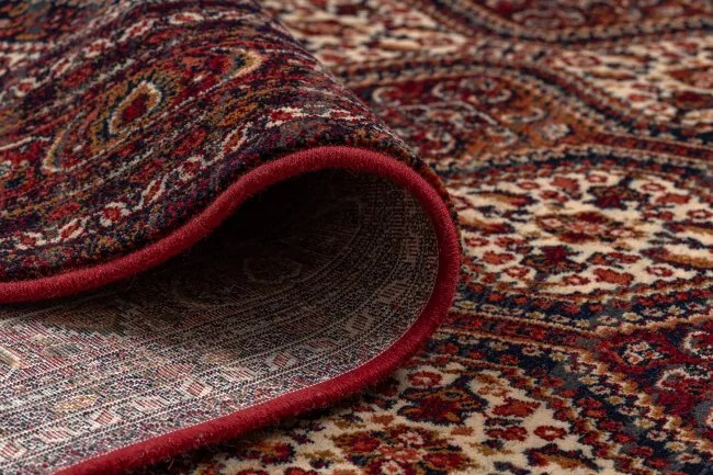 Koberec KESHAN, strapce 1256/53578 bordový / béžový