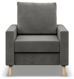 Kreslo BLANK Elegant svetlosivé