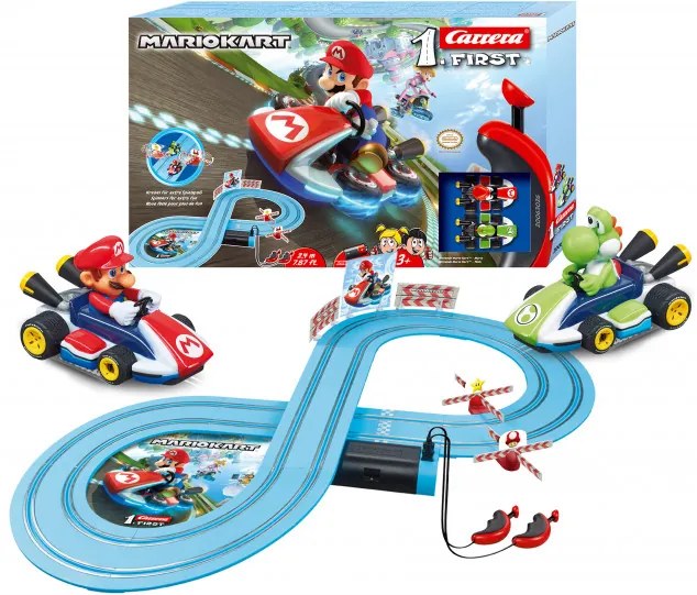 Pretekárska dráha Carrera First 20063026 Mario Kart 2,4m