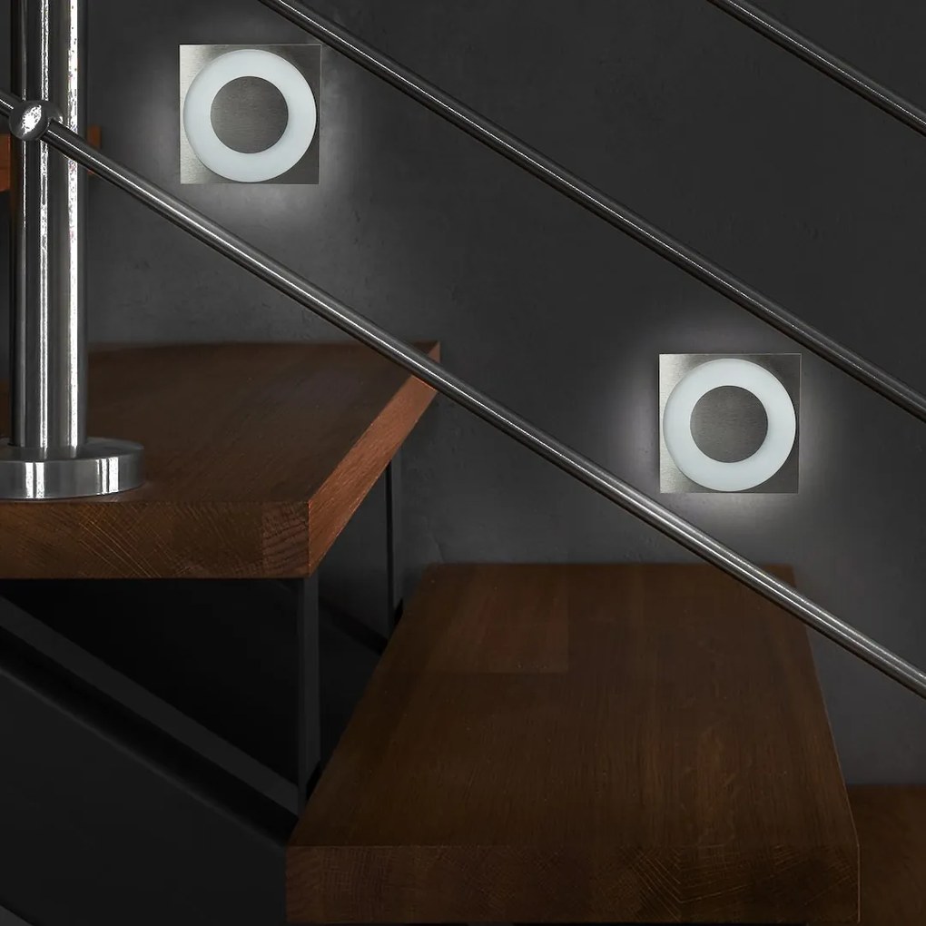 Schodiskové LED svietidlo Polar, 1x LED 0,6w, 3000k, s