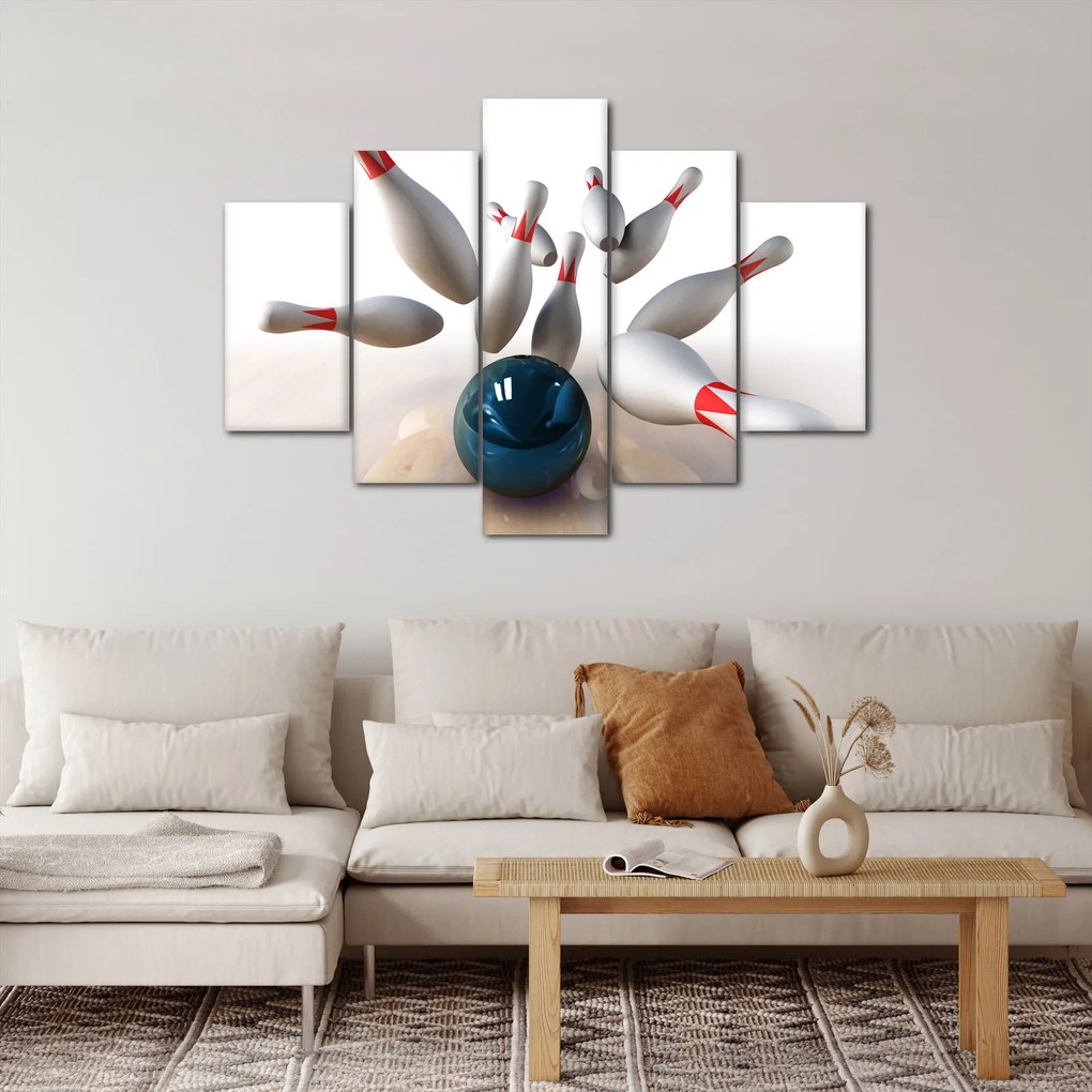 Obraz - Bowling (150x105 cm)