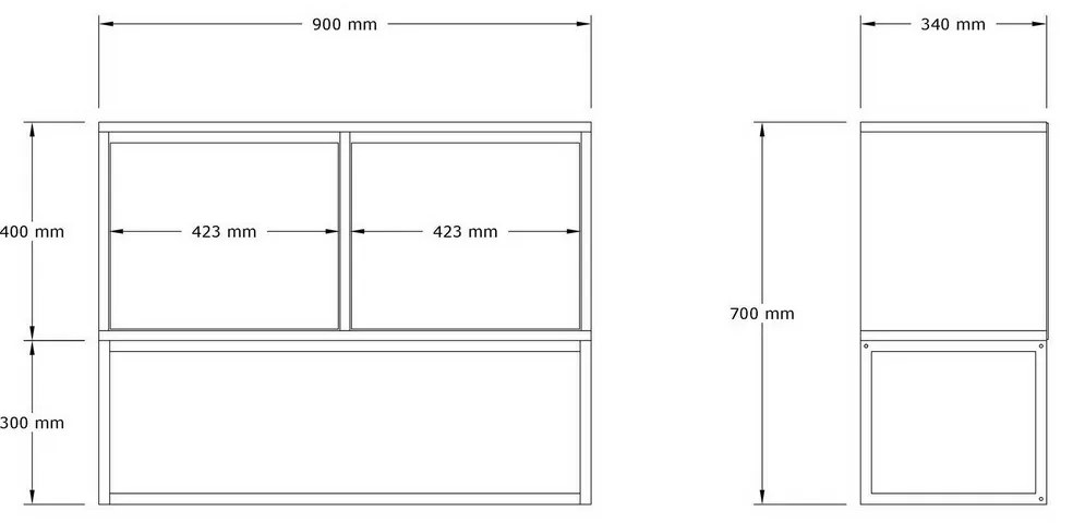 Skrinka Zermat Travertine